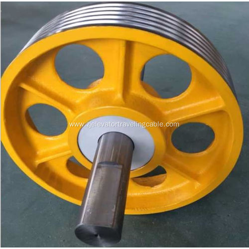 Elevator Suspension Pulley Cast Iron Pulley